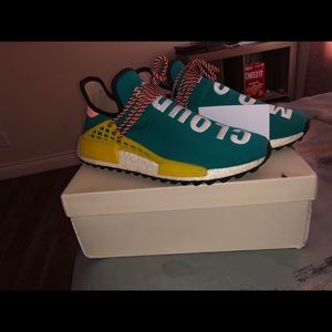 Adidas human race.